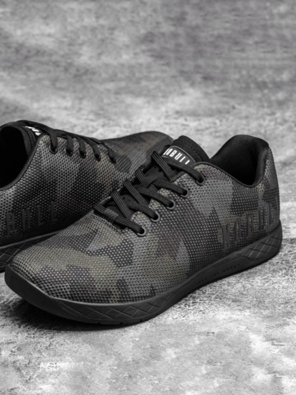 Nobull Superfabric Dark Camo Trainer